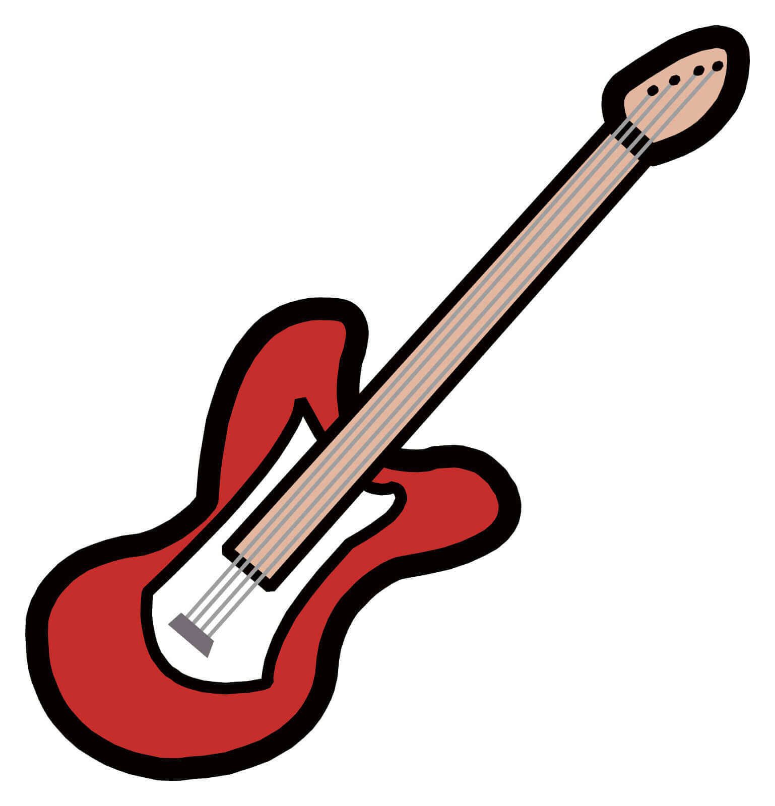 ギターのイラスト