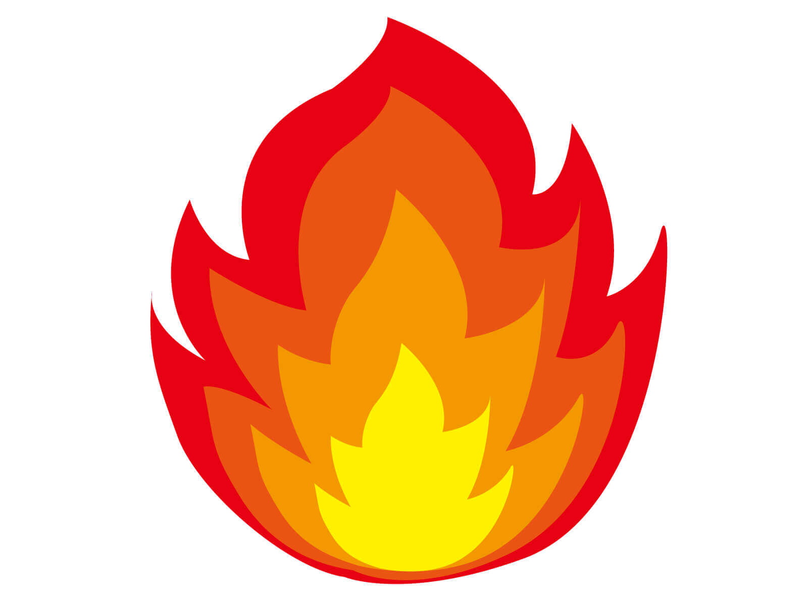 火事のイラスト